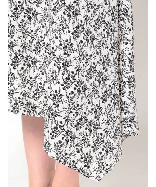 LAGUNAMOON（ラグナムーン）の「フラワーサイドレースアップワンピース（ワンピース・レディース・ホワイト/ブラック/グリーン・SMALL/MEDIUM）」の21枚目の写真