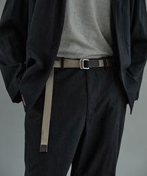 KATHARINE HAMNETT LONDON/キャサリンハムネットロンドン ＜WEB限定＞ NYLONG LEATHER COMBI RIBBON BELT