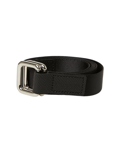KATHARINE HAMNETT LONDON （キャサリンハムネットロンドン）の「KATHARINE HAMNETT LONDON/キャサリンハムネットロンドン ＜WEB限定＞ NYLONG LEATHER COMBI RIBBON BELT（ベルト・メンズ・カーキ/ベージュ/ブラック・FREE）」の7枚目の写真