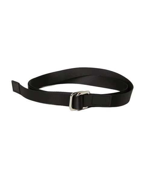 KATHARINE HAMNETT LONDON （キャサリンハムネットロンドン）の「KATHARINE HAMNETT LONDON/キャサリンハムネットロンドン ＜WEB限定＞ NYLONG LEATHER COMBI RIBBON BELT（ベルト・メンズ・カーキ/ベージュ/ブラック・FREE）」の5枚目の写真
