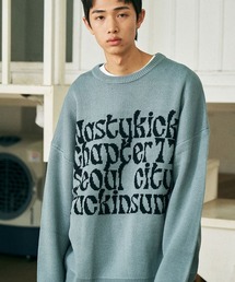 【UNISEX】NASTYKICK/Kinsum KNITプルオーバー 2171699
