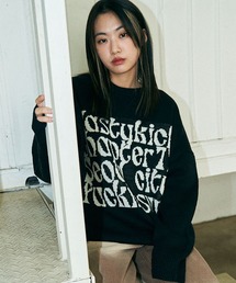 NASTY KICK | 【UNISEX】NASTYKICK／Kinsum KNITプルオーバー 2171699(ニット/セーター)
