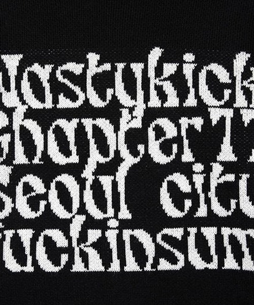 NASTY KICK(ナスティーキック)の「【UNISEX】NASTYKICK/Kinsum KNITプルオーバー 2171699(ニット/セーター・メンズ・ブラック/ブルー/ブラウン・MEDIUM)」の18枚目の写真