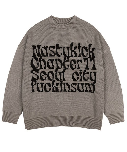 ★送料・関税込★NASTYKICK★Kinsum Knit★ニット★ UNISEX】NASTYKICK／Kinsum KNITプルオーバー 2171699（ニット