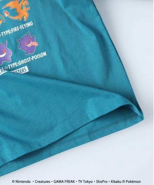 Right-on（ライトオン）の「ポケモンロンＴ（Tシャツ/カットソー・キッズ・ブラック/ホワイト/グリーン/ブルー・120/140/105/130）」の21枚目の写真