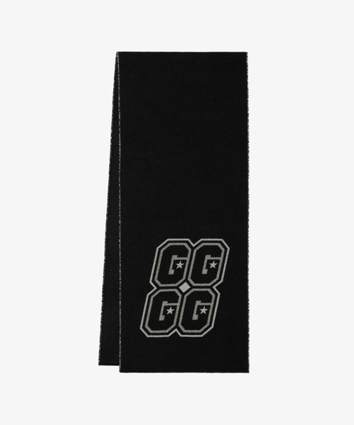 GIVENCHY（ジバンシイ）の「Scarf in GIVENCHY 4G wool（バンダナ/スカーフ・メンズ・ホワイト×ブラック・FREE）」の3枚目の写真