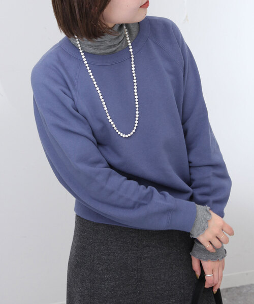 SLOBE裏毛プルオーバーS