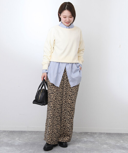 SLOBE裏毛プルオーバーS