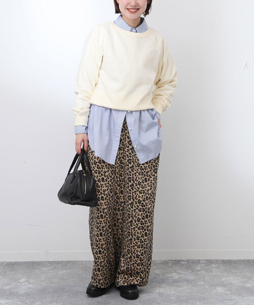 SLOBE裏毛プルオーバーS