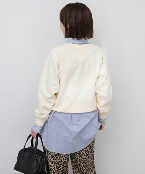 SLOBE裏毛プルオーバーS