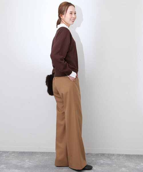 SLOBE裏毛プルオーバーS