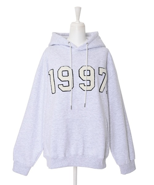 Narcissus（ナルシス）の「【Narcissus】ロゴフードスウェット（パーカー・レディース・ブラック/グレー・FREE）」の7枚目の写真