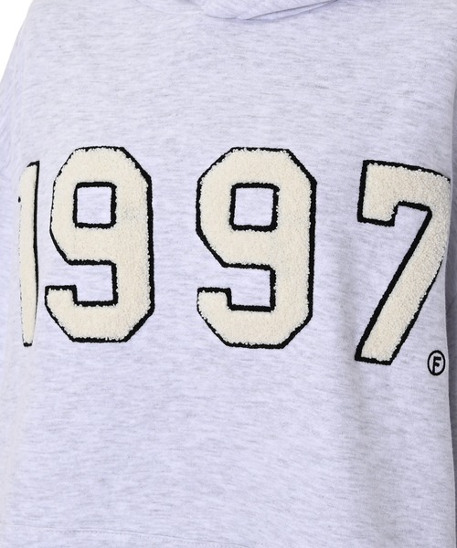 Narcissus（ナルシス）の「【Narcissus】ロゴフードスウェット（パーカー・レディース・ブラック/グレー・FREE）」の9枚目の写真