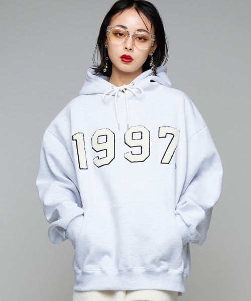 Narcissus（ナルシス）の「【Narcissus】ロゴフードスウェット（パーカー・レディース・ブラック/グレー・FREE）」の17枚目の写真