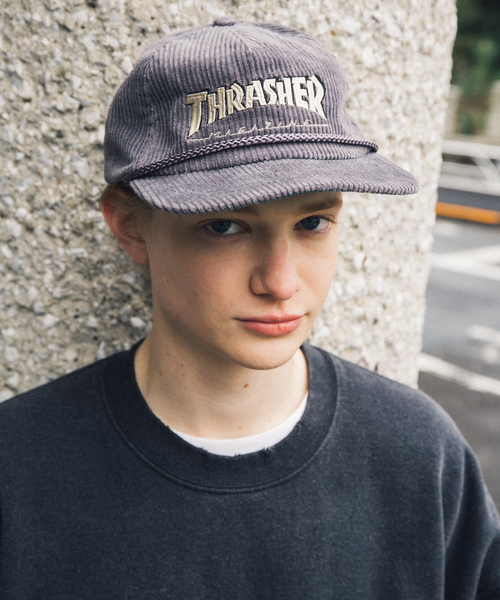 THRASHER×JOURNAL STANDARD 別注 クルーネック ネイビー THRASHER（スラッシャー）の「【THRASHER×JOURNAL STANDARD