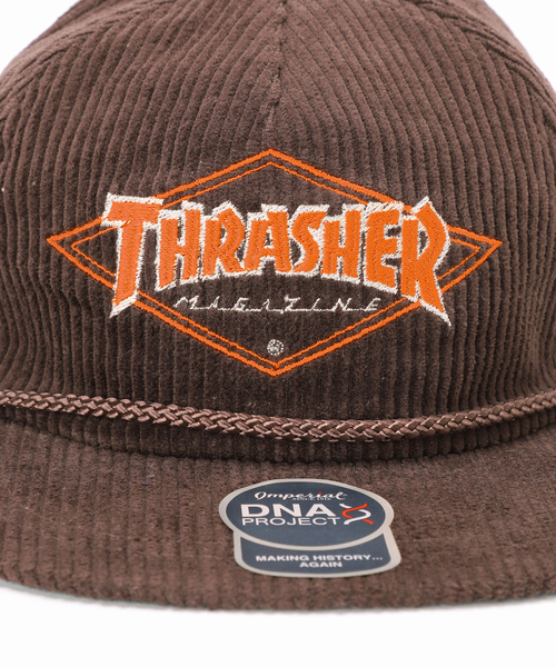 THRASHER(スラッシャー)の「【THRASHER×JOURNAL STANDARD】別注 コーデュロイキャップ(キャップ・メンズ・ネイビー/ブラウン/チャコールグレー・FREE)」の11枚目の写真