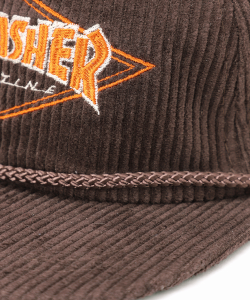THRASHER(スラッシャー)の「【THRASHER×JOURNAL STANDARD】別注 コーデュロイキャップ(キャップ・メンズ・ネイビー/ブラウン/チャコールグレー・FREE)」の13枚目の写真