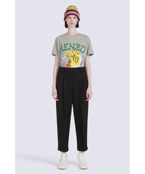 KENZO(ケンゾー)の「テーラード ウール パンツ(スラックス・レディース・ブラック系その他5・34/36)」の1枚目の写真