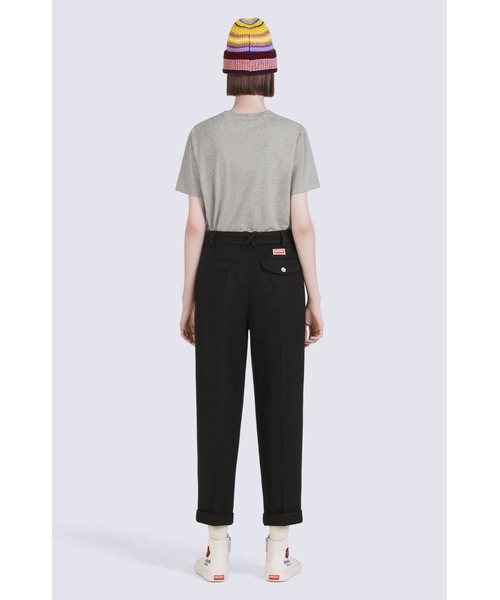 KENZO(ケンゾー)の「テーラード ウール パンツ(スラックス・レディース・ブラック系その他5・34/36)」の2枚目の写真