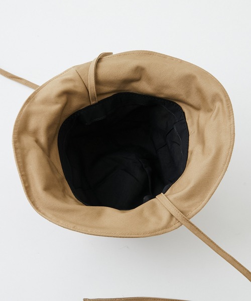 GALLARDAGALANTE（ガリャルダガランテ）の「コードチューリップハット（ハット・レディース・ブラック/ライトベージュ・FREE）」の6枚目の写真