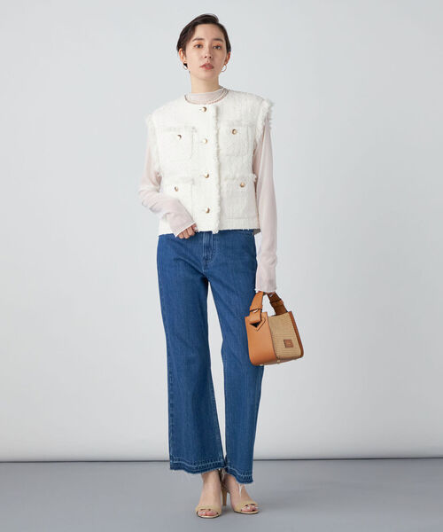 NOLLEY'S Sophi（ノーリーズソフィ）の「フラッグツイードベスト