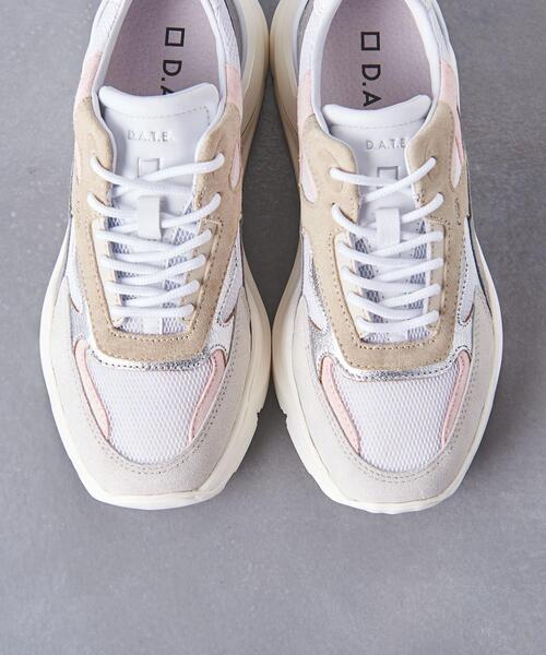 D.A.T.E.（デイト）の「【別注】＜D.A.T.E＞FUGA MESH スニーカー（スニーカー・レディース・ライトピンク・22.5cm/23.5cm/24.5cm/25.5cm）」の6枚目の写真