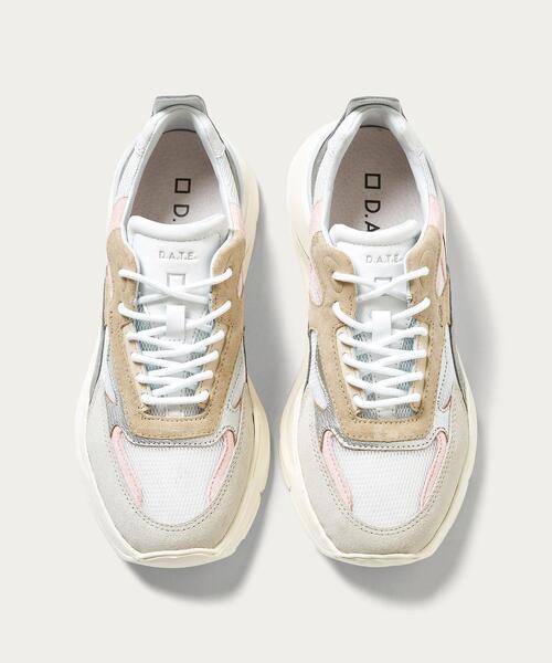 D.A.T.E.（デイト）の「【別注】＜D.A.T.E＞FUGA MESH スニーカー（スニーカー・レディース・ライトピンク・22.5cm/23.5cm/24.5cm/25.5cm）」の16枚目の写真