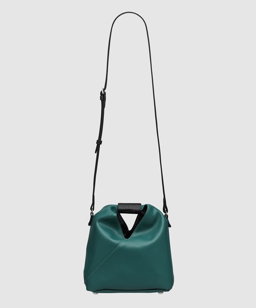 MM6 Maison Margiela（ｴﾑｴﾑｼｯｸｽ ﾒｿﾞﾝ ﾏﾙｼﾞｪﾗ）の「JAPANESE CROSSBODY BAG（ショルダーバッグ・レディース・グリーン/ブラック・ONE SIZE/FREE）」の2枚目の写真