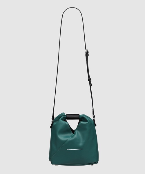 MM6 Maison Margiela（ｴﾑｴﾑｼｯｸｽ ﾒｿﾞﾝ ﾏﾙｼﾞｪﾗ）の「JAPANESE CROSSBODY BAG（ショルダーバッグ・レディース・グリーン/ブラック・ONE SIZE/FREE）」の4枚目の写真
