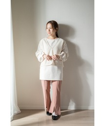 Amourire | 【yumi.コラボ】センタースリットフレアパンツ(その他パンツ)