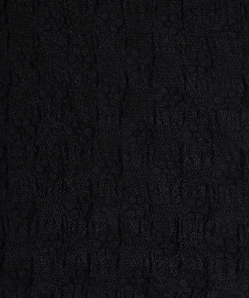 Salong hameu(サロン ハミュー)の「お花柄 シアー トップス/長袖タートルネック/レース/ロンT(Tシャツ/カットソー・レディース・ライトベージュ/オフホワイト/サックスブルー/ブラック・M/L)」の20枚目の写真