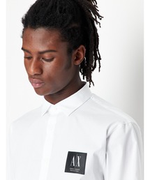 ARMANI EXCHANGE | 【A|X アルマーニ エクスチェンジ】A|Xロゴパッチ　長袖シャツ/REGULAR(シャツ/ブラウス)