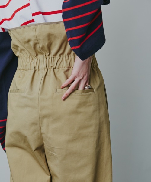 mici(ミチ)の「(mici)フリルウエストパンツ(その他パンツ・レディース・ベージュ/ネイビー・SMALL/MEDIUM)」の14枚目の写真