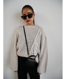 TRUNC | Mix Stitch Knit Pullover(ニット/セーター)