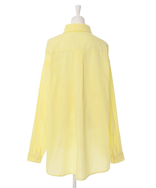 Narcissus（ナルシス）の「【Narcissus】カラーシャツ（シャツ/ブラウス・レディース・イエロー/グリーン・FREE）」の6枚目の写真
