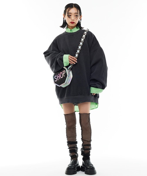 Narcissus（ナルシス）の「【Narcissus】カラーシャツ（シャツ/ブラウス・レディース・イエロー/グリーン・FREE）」の11枚目の写真