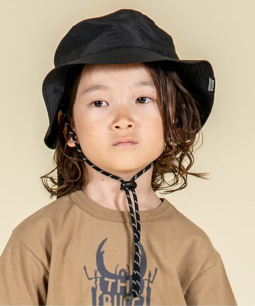 F.O.KIDS（エフオーキッズ）の「アウトドアハット（ハット・キッズ・ネイビー/ブラック/オレンジ/キナリ/ブラウン/カモフラージュ・52/56/50/54）」の3枚目の写真
