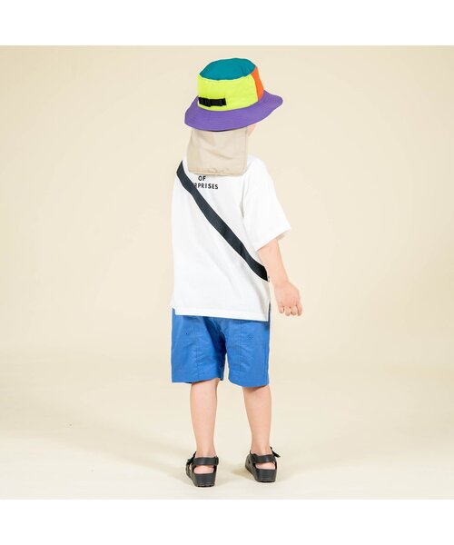 F.O.KIDS（エフオーキッズ）の「アウトドアハット（ハット・キッズ・ネイビー/ブラック/オレンジ/キナリ/ブラウン/カモフラージュ・52/56/50/54）」の16枚目の写真