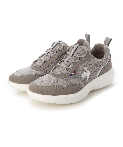 le coq sportif(ルコックスポルティフ)の「スリッポンレースアップスニーカー(LA ローヌ / LA RHONE)(スリッポン・レディース・グレー/ブラック/ベージュ/ホワイト系その他2/ブラック×ブラック・22.5cm/23cm/24.5cm/23.5cm/24cm/25cm)」の5枚目の写真