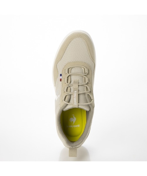 le coq sportif(ルコックスポルティフ)の「スリッポンレースアップスニーカー(LA ローヌ / LA RHONE)(スリッポン・レディース・グレー/ブラック/ベージュ/ホワイト系その他2/ブラック×ブラック・22.5cm/23cm/24.5cm/23.5cm/24cm/25cm)」の6枚目の写真