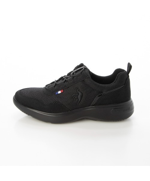 le coq sportif(ルコックスポルティフ)の「スリッポンレースアップスニーカー(LA ローヌ / LA RHONE)(スリッポン・レディース・グレー/ブラック/ベージュ/ホワイト系その他2/ブラック×ブラック・22.5cm/23cm/24.5cm/23.5cm/24cm/25cm)」の8枚目の写真