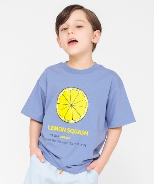 BRANSHES(ブランシェス)の「【bコレ】グラフィック半袖Tシャツ(Tシャツ/カットソー・キッズ・チャコールグレー/ライトグレー/ベージュ/ネイビー/グレー/オレンジ/グリーン/アイボリー/ブルーグレー/カラフル/ブラック/マスタード・90/130/150/120/160/140/100/110)」の7枚目の写真