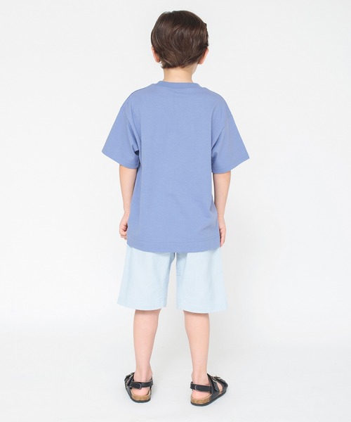 BRANSHES(ブランシェス)の「【bコレ】グラフィック半袖Tシャツ(Tシャツ/カットソー・キッズ・チャコールグレー/ライトグレー/ベージュ/ネイビー/グレー/オレンジ/グリーン/アイボリー/ブルーグレー/カラフル/ブラック/マスタード・90/130/150/120/160/140/100/110)」の20枚目の写真