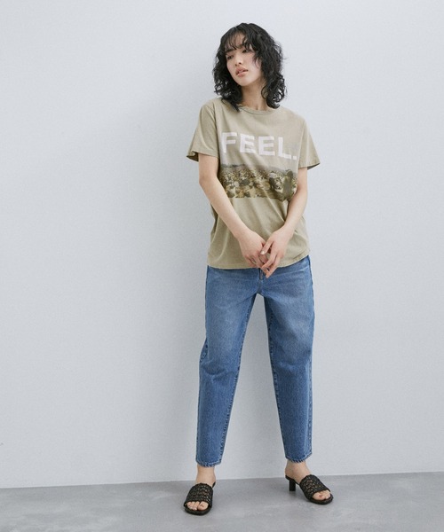 セール】【REMI RELIEF】SP加工Tシャツ(FEEL)（Tシャツ