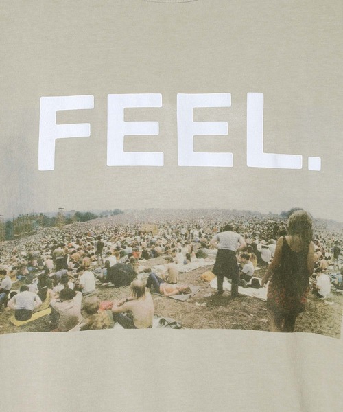 ADAM ET ROPE'（アダムエロペ）の「【REMI RELIEF】SP加工Tシャツ(FEEL)（Tシャツ/カットソー・レディース・ブラック/ベージュ・S）」の13枚目の写真