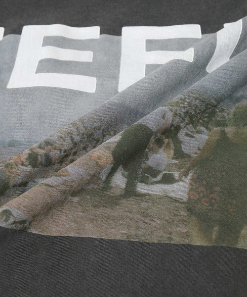 ADAM ET ROPE'（アダムエロペ）の「【REMI RELIEF】SP加工Tシャツ(FEEL)（Tシャツ/カットソー・レディース・ブラック/ベージュ・S）」の18枚目の写真