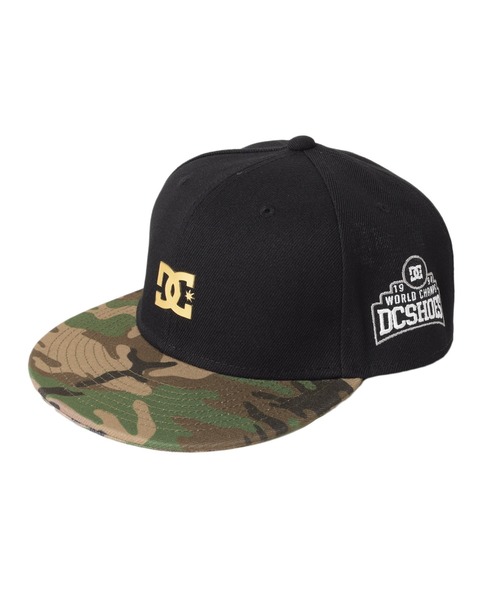 GLAZOS(グラソス)の「【DC】プリントバイザーキャップ(キャップ・キッズ・チャコールグレー/カーキ・フリー)」の2枚目の写真