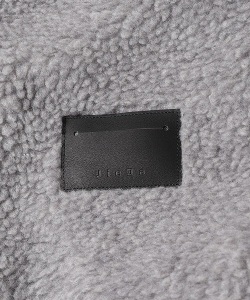 Jieda(ジエダ)の「BOA OVER SHIRT JACKET(ブルゾン・メンズ・ブラック/グレー・2/1)」の8枚目の写真