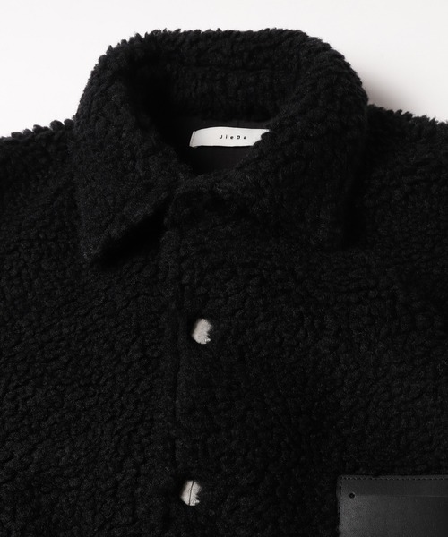 Jieda(ジエダ)の「BOA OVER SHIRT JACKET(ブルゾン・メンズ・ブラック/グレー・2/1)」の14枚目の写真