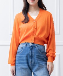 clear | Vネックシアーニットカーディガン ≪2023SS新作≫(カーディガン/ボレロ)